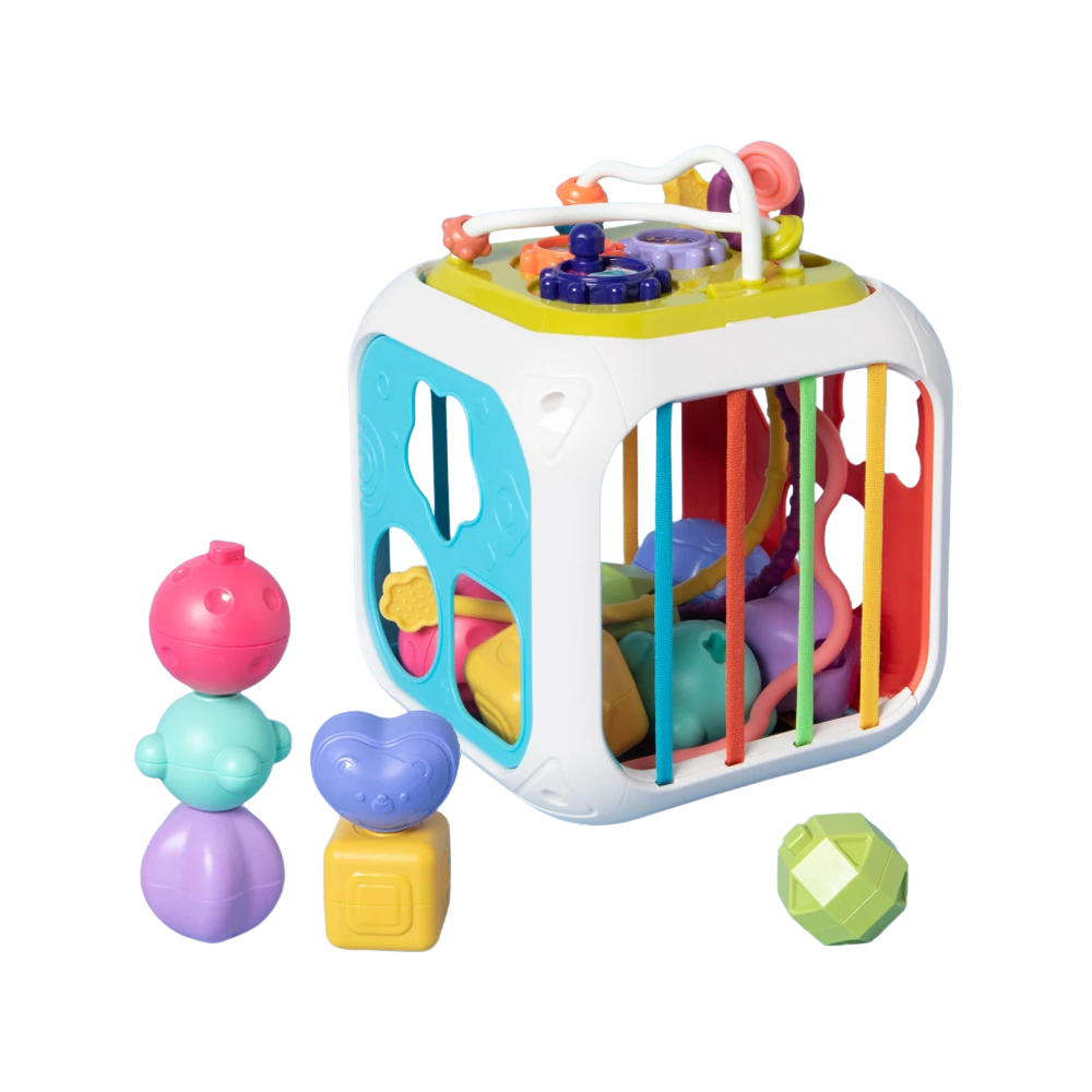 Early Learning Shape Sorting Cube Toy