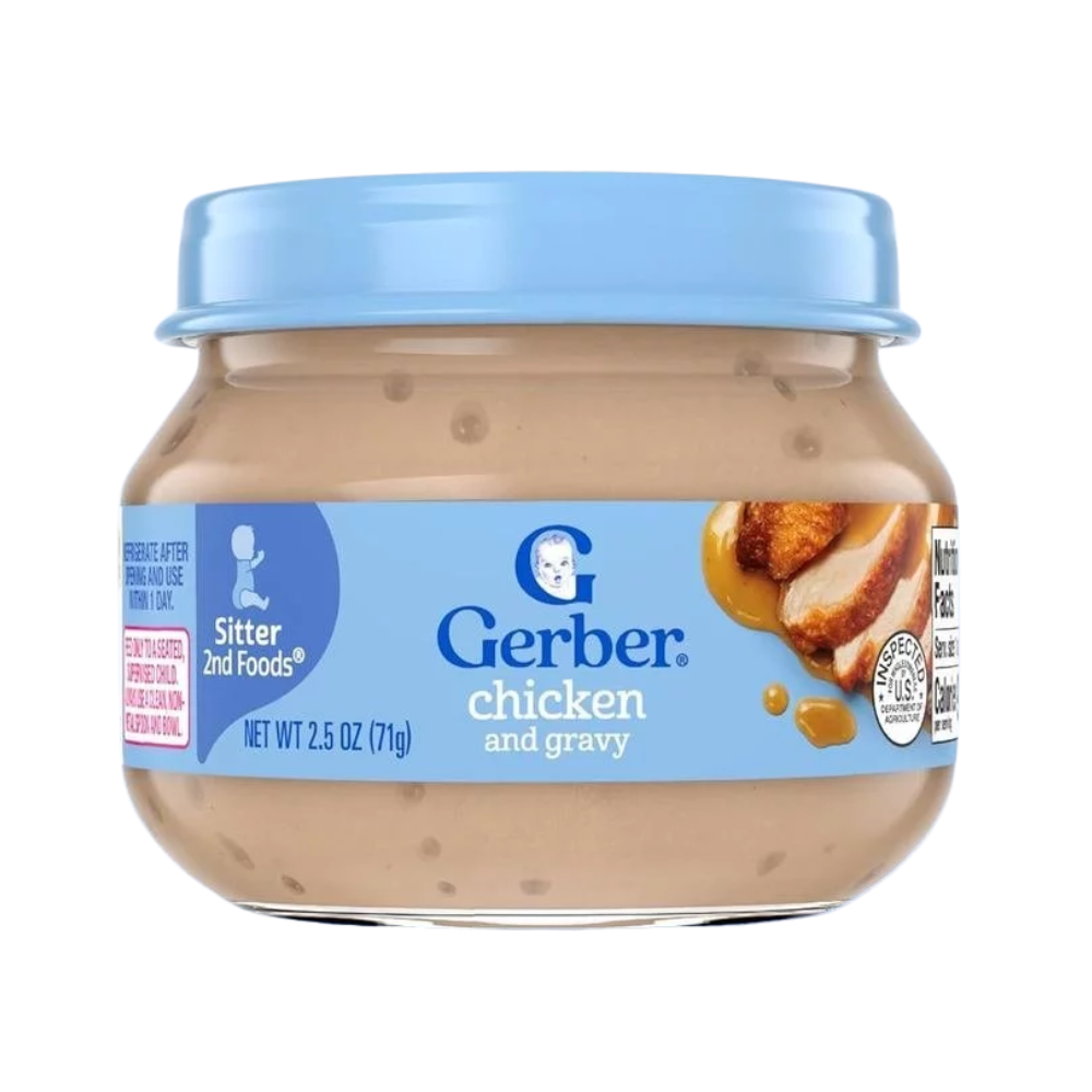GERBER - 2ND FOODS Chicken + Gravy (2.5oz)